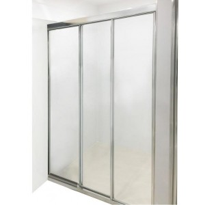Australia Custom Made Framed Wall to Wall Shower Screen (1400-1500)W*1900H